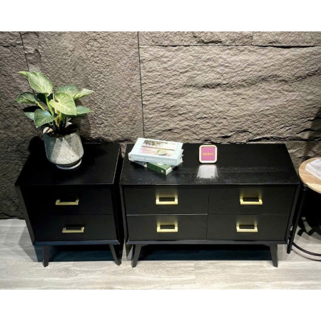 George Oliver : Tủ 02 Ngăn Kéo + Tích Hợp Ổ Cắm Điện Và Cổng USB